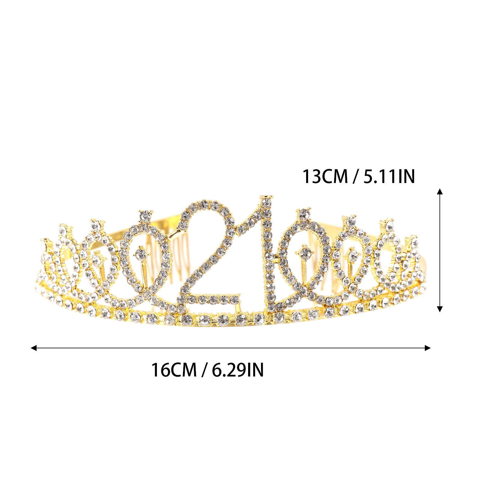 グリッターバースデークラウンセット ゴールドグリッターパーテ - Birthday Sash Glitter のレビューと価格