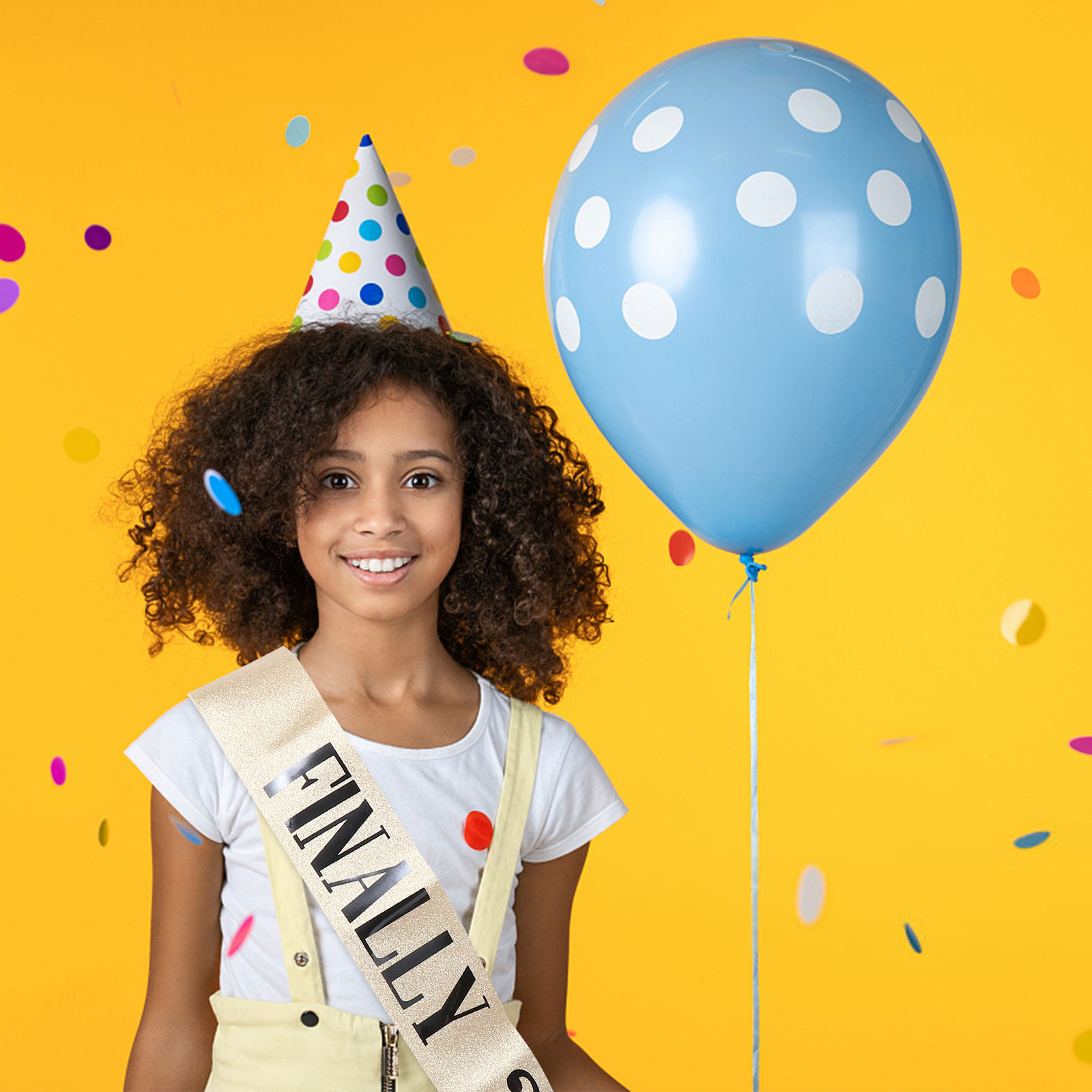 グリッターバースデークラウンセット ゴールドグリッターパーテ - Birthday Sash Glitter のレビューと価格