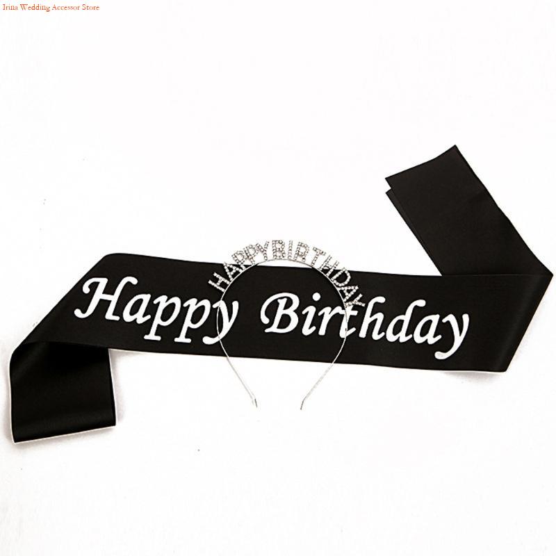 G92D 4 ピース誕生日パーティーデコレーションシャンパン - Birthday Sash Glitter のレビューと価格