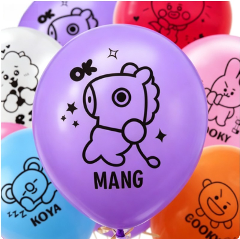 2026年KPOP BT21テーマの漫画アイドル誕生日パーテ - Event Supplies のレビューと価格
