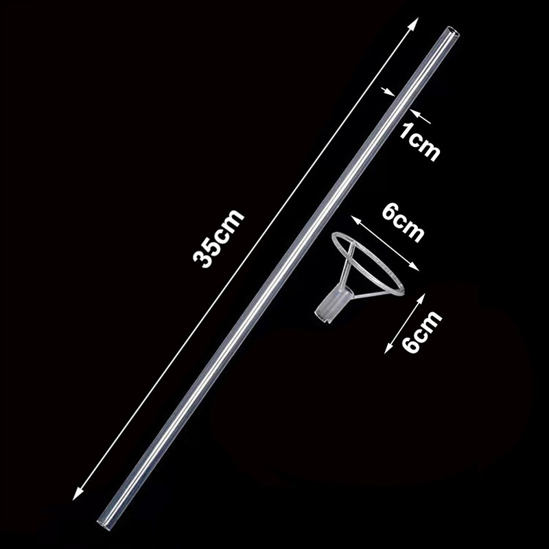 15 セット長さ 16 インチのクリアバルーンホルダー LE - Led Balloon Light のレビューと価格