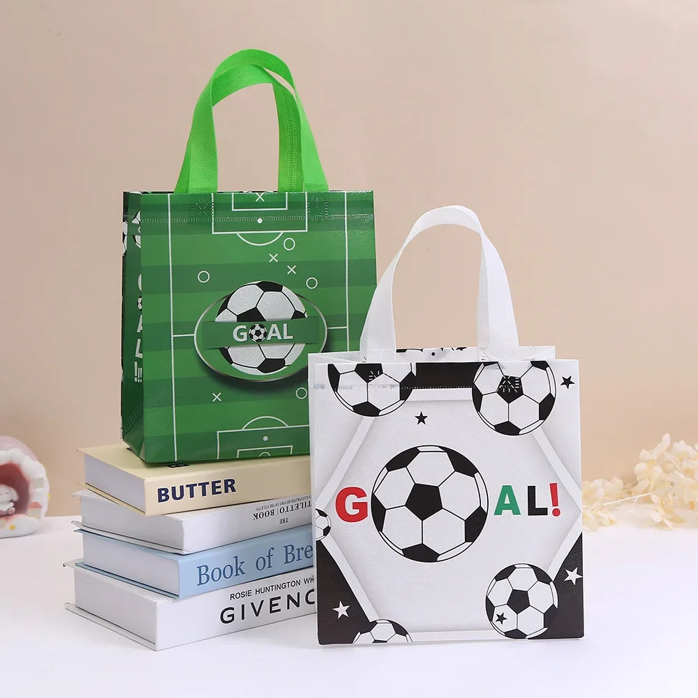 10 個スポーツサッカーテーマギフト包装袋サッカー不織布ショ - Event Party Shop のレビューと価格